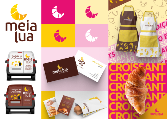 meia lua branding